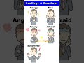 Feelings and Emotions in English | Feelings and Emotions vocabulary words (with pictures)