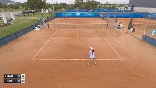 (2)Nagi Hanatani v. (14)Alicia Smith - singles - W60 CANBERRA