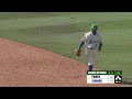 dj burt with amazing grab at 2nd base