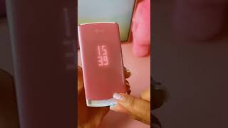 asmr nostalgic pink flip phone lg lollipop ✨ #kawaii #shorts #aesthetic