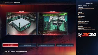 WWE 2K24 - How To Get The Wrestlemania 40 Arena (PS5)