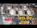 VR6 Cleaning Carbon From Piston, Cylinder Walls and Head | new head-gasket