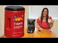 How To Make Folgers Coffee In A Pot and Review