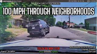 Arkansas Trooper Ends Stolen Toyota 4Runner Chase Before It Reaches Neighborhood Streets