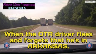 Sh()ts Fired/Wild OTR Semi Trucker Pursuit I-40 Arkansas State Police Troop J Traffic Series Ep 1673