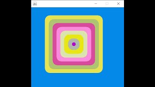 Square Animation in Java Simple Java graphics Animation Program in java