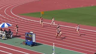 第62回中部実業団対抗陸上競技大会　女子200m　決勝　2018/05/12