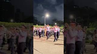 海軍軍歌｜國防部聯合樂隊暨三軍儀隊｜2023 國慶操演總統府前夜校（0928）