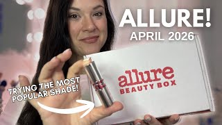 April 2026 Allure Beauty Box: Trying the Repeat YSL Candy Glaze Lip Balm in the Most Popular Shade!