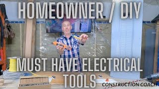 Must Have Electrical Tools Homeowner / DIY