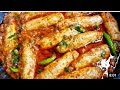 Chicken seekh kabab with delicious gravy easy dinner recipe