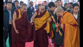 H.H the Dalai Lama visited the 35th Nyingma Monlam Chenmo at Bodhgaya