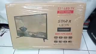 Star-X Led Digital TV / Size 32” Platinum Series / 1080P / HDMI AV VGA