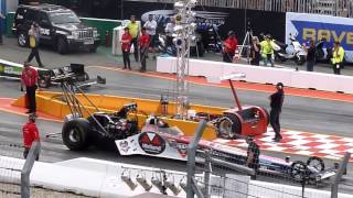 NitrOlympX 2016 - Top Fuel Dragster Quali 2