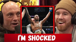 "Joe Rogan and Cory Sandhagen Unleash Explosive Reactions to Mind-Blowing UFC Talent!