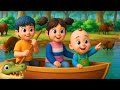 Row, Row, Row Your Boat + Peekaboo + Finger Family | Zingy Kidz Nursery Rhymes and Baby Songs