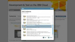 Creating Instance on Development & Test