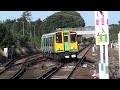 313205 departs west worthing sidings for brighton