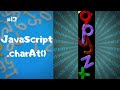 JavaScript Tutorial for Beginners #13: JavaScript charAt() : JavaScript String Method charAt()
