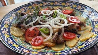 ЧУПОНЧА- жареная баранина по Узбекски в Лондоне | CHUPONCHA - roast lamb Uzbek style in London