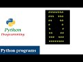 Python Pattern Program - Print Stars in  Hollow Diamond Shape