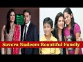 Savera Nadeem with Her Family