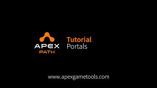 Unity Tutorial Apex Path Portals