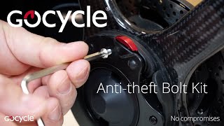 Gocycle - Anti-theft Bolt Kit