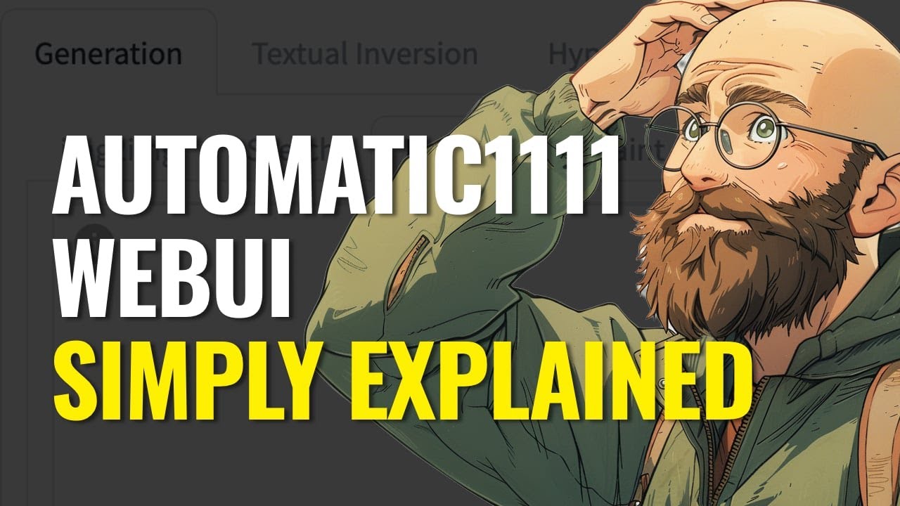 A Noob S Guide To Automatic1111 Stable Diffusion Webui Youtube