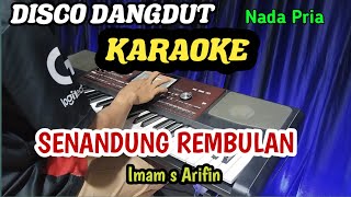 SENANDUNG REMBULAN IMAM S ARIFIN - KARAOKE DISCO DANGDUT DRAGON [Nada Pria]