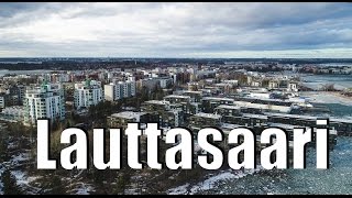 Lauttasaari from the sky