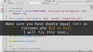 PHP Static Methods | PHP Object Oriented Programming - Part 4 | Computer Monk 🔴