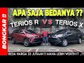 Bongkar !! PERBANDINGAN DAIHATSU NEW TERIOS TIPE X VS TIPE R FACELIFT 2024 EXTERIOR & INTERIOR