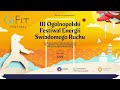 dzień 1 qifit festival 2023 iii ogólnopolski festiwal energii Świadomego ruchu.