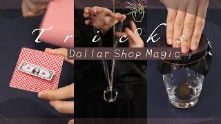 Dollar Shop Magic Tricks!＊CGやVRにはない臨場感！魔法のような「100円手品」でみんなを感動させちゃおう