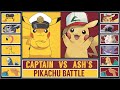 CAPTAIN PIKACHU vs ASH PIKACHU | Pokémon Scarlet & Violet