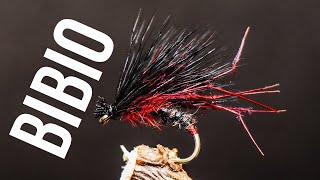 Fly tying with Andrew Herkes - How to tie the Bibio Half Hog Hopper