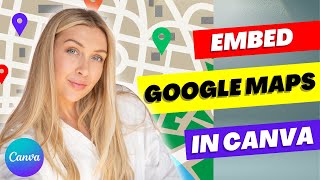 How To Embed Google Maps & Google Forms into Your Canva Website | Canva Tutorial