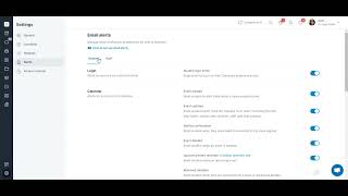 Manage student email alerts