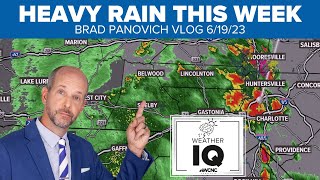 Heavy rain, flash flooding in Charlotte, NC: Brad Panovich VLOG 6/19