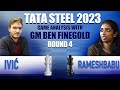 Tata Steel Round 4: Velimir Ivić vs Rameshbabu Vaishali