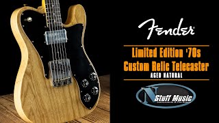 Fender Limited Edition '70s Custom Relic Telecaster - In-Depth Demo!