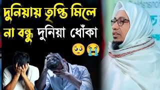 🎙️দুনিয়ায় তৃপ্তি মেলে না বন্ধু দুনিয়া ধোকা #anisur_rahman_asrafi #আনিসুর_রহমান_আশরাফী_ওয়াজ