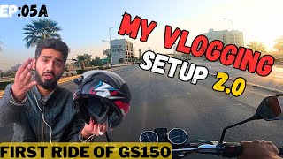 HOW I RECORD MY MOTO VLOGS | Best GoPro Vlogging Setup | Wilderness by Saad | EP:05A | Islamabad