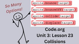 Code org Lesson 23 Collisions