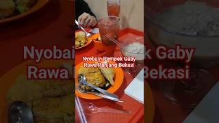 Nyobain Pempek Gaby Rawa Panjang Bekasi #short #pempek