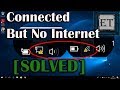 How To Fix WiFi Connected But No Internet Access (Windows 10, 8, 7)