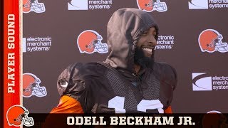 OBJ Improving Synergy w/ Baker & Giving 110% at Practice | Browns Player Sound
