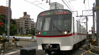 都営5300形5304F 41T快特羽田空港行き 八ツ山橋踏切通過