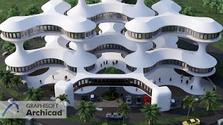 Futuristic Architectural Design Spinner With ARCHICAD 24